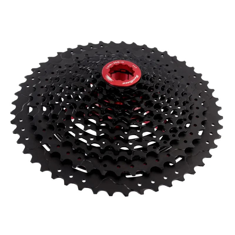 SunRace MX80 Cassette - 11 Speed - 11-50T - BlackChrome or Silver-2