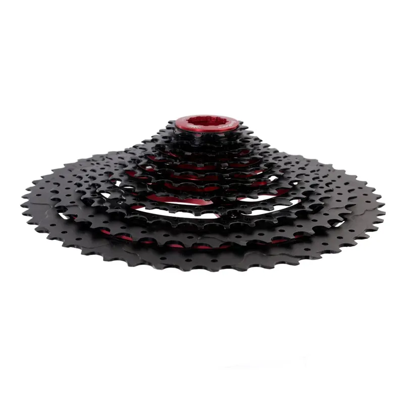 SunRace MX80 Cassette - 11 Speed - 11-50T - BlackChrome or Silver-3