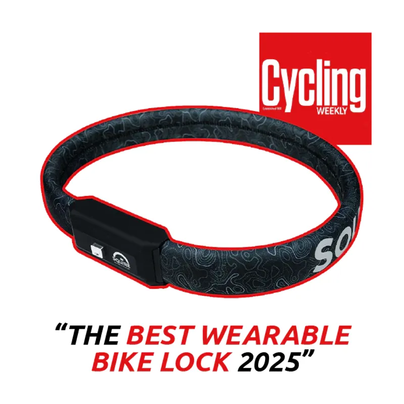 Squire Straplok 35/850 - Tough and Lightweight Wearable Lock Black-9