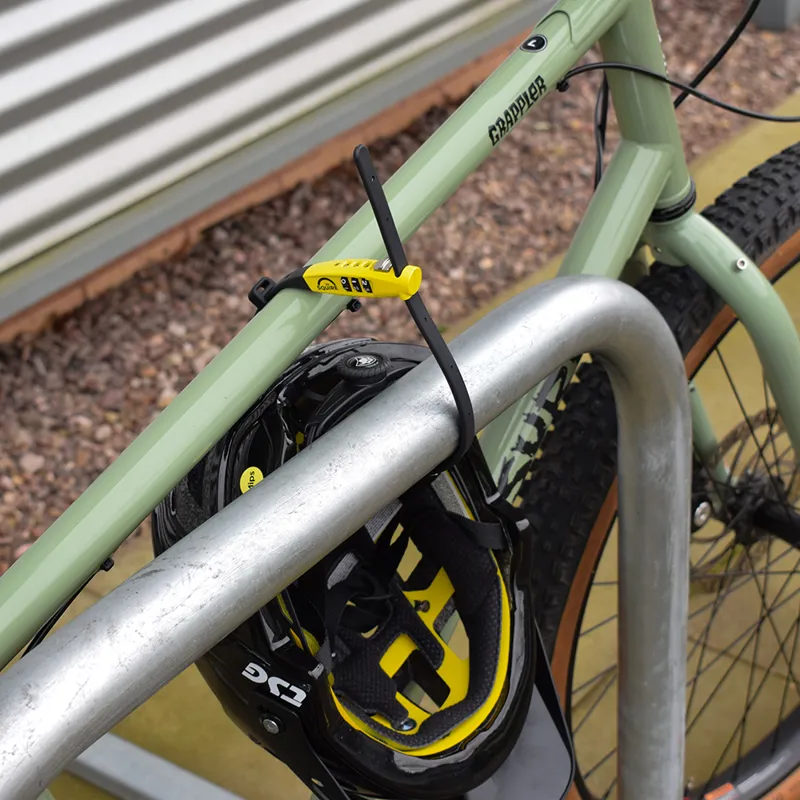 Squire Straplok Combi 10 - Ultra-Lightweight Zip-Tie Style Lock Yellow-1