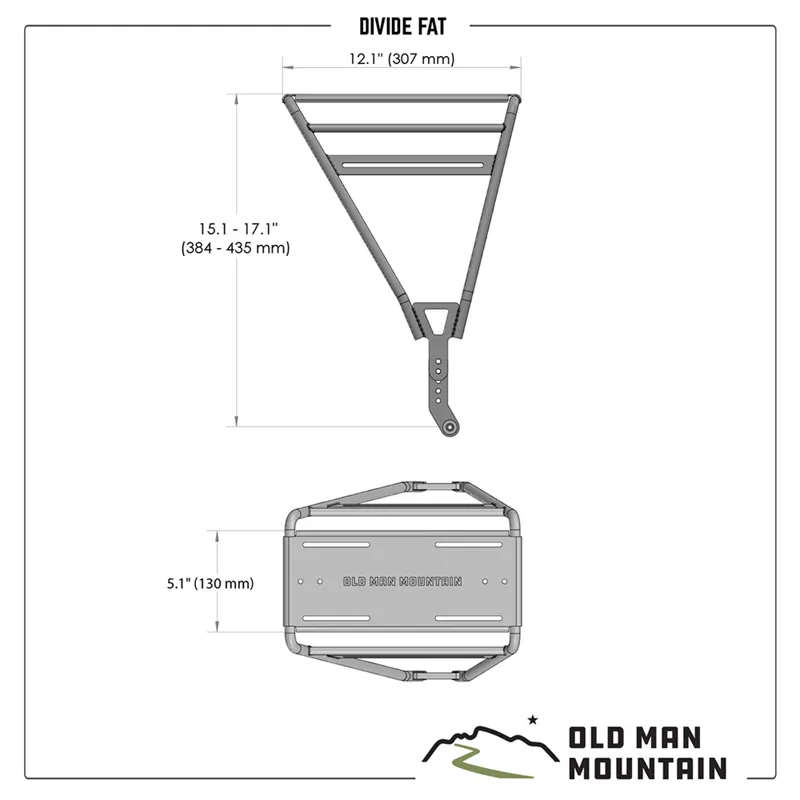 Old Man Mountain Divide Rack - Fat Bike-1