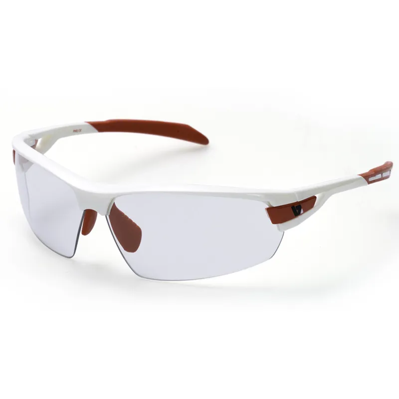 BZ Optics PHO Photochromic Glasses in White + Red Trim
