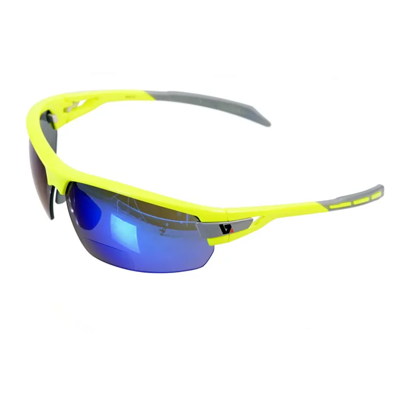BZ Optics PHO Bi-focal Blue Mirror Glasses in Yellow