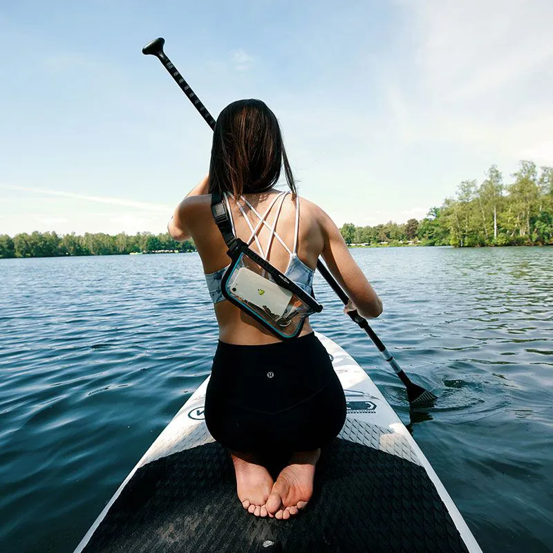 Fidlock HERMETIC Sling Bag in Transparent Blue-6