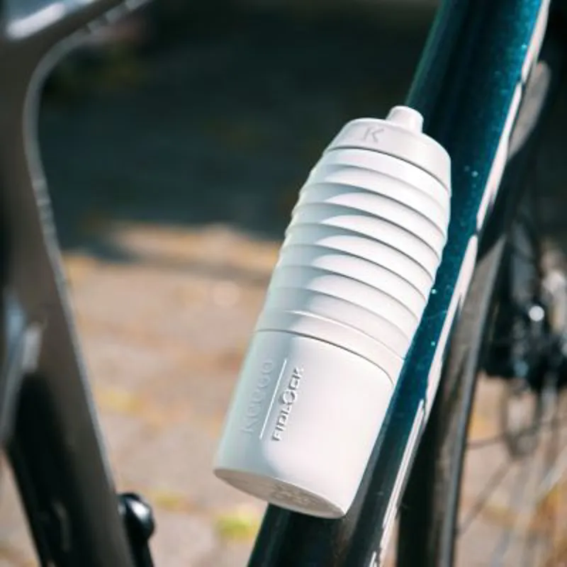 Fidlock TWIST X KEEGO 600 Bottle + Bike Base in Titanium White-1