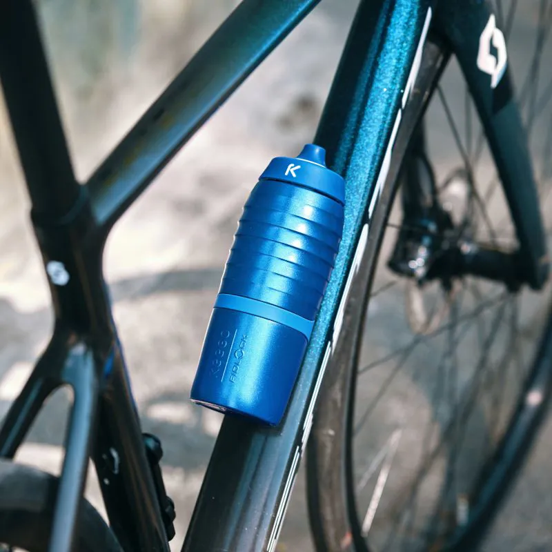 Fidlock TWIST X KEEGO 600 Bottle + Bike Base in Electric Blue-3