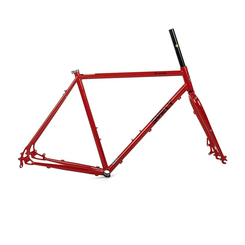 Surly Preamble Frameset in Red Hot Cheddar