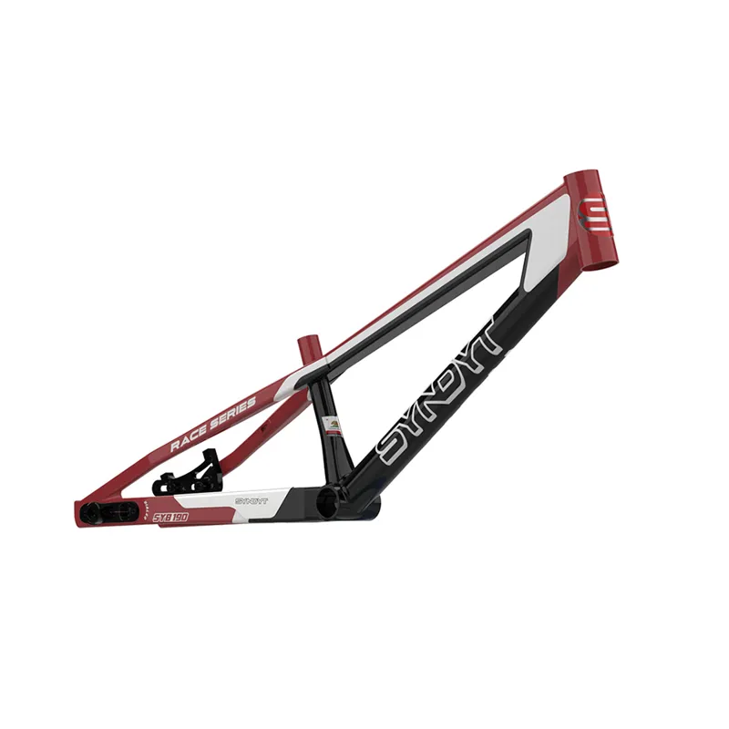 SYNDYT SYB190 Junior XL - BMX Race Frame in Red-1