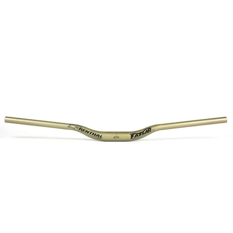 Renthal Fatbar 35 V3 - 10/20/30/40mm Rise in Gold-3