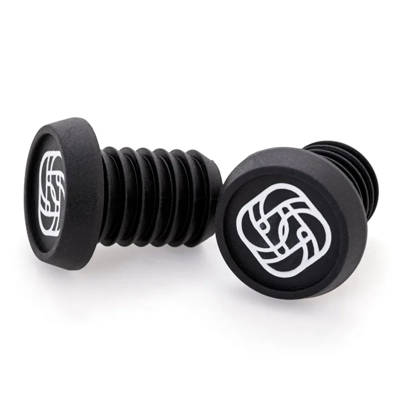 Gusset Grips - BMX Push-In plugs - Black