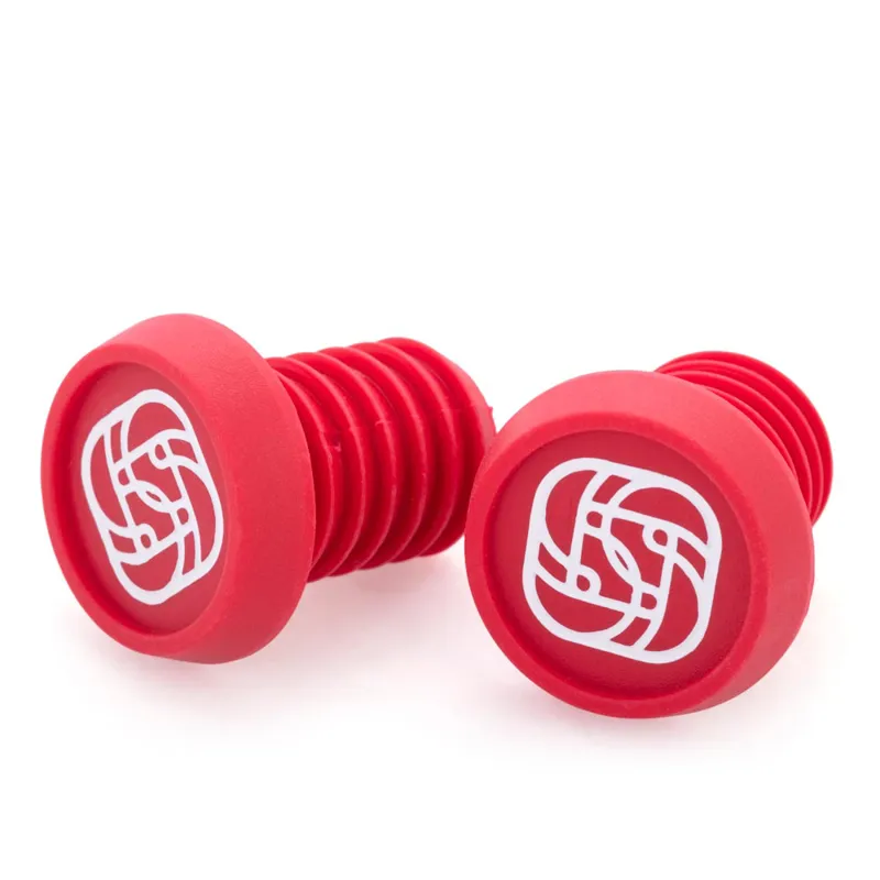 Gusset Grips - BMX Push-In plugs - Red