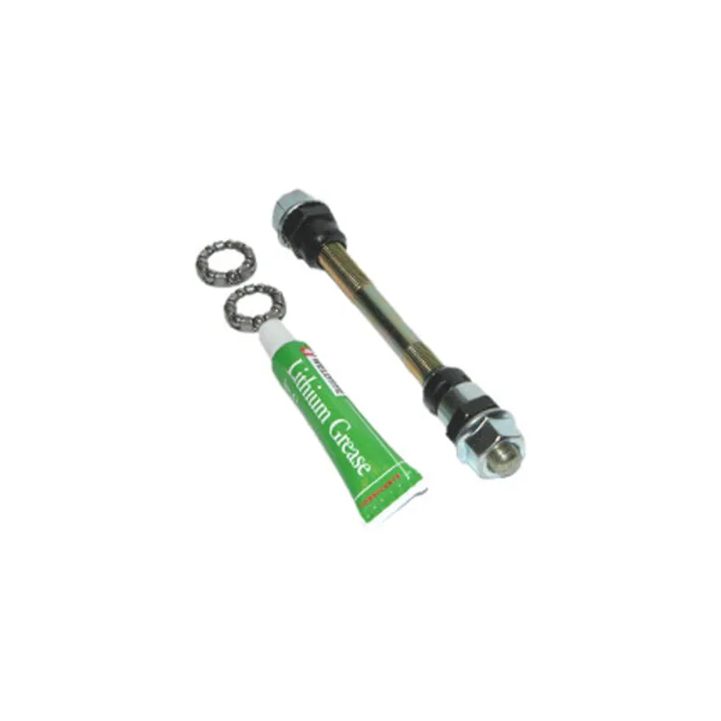 Weldtite 9mm Front Axle W/ Bearings/Grease