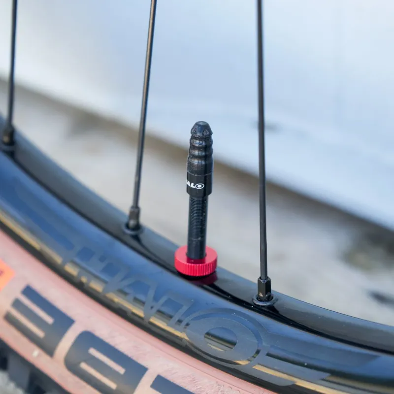 Halo Hi Flow Tubeless Valves 80mm in Black-6