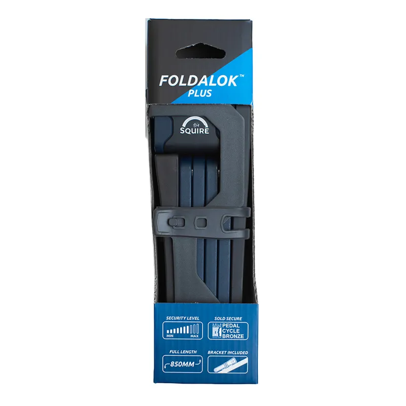Squire Foldalok Plus - Robust Compact Folding Bike Lock-2
