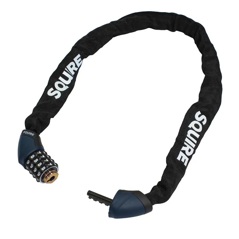 Squire Chainlok 6 - Tough and Lightweight Combination Chain Bike Lock-2
