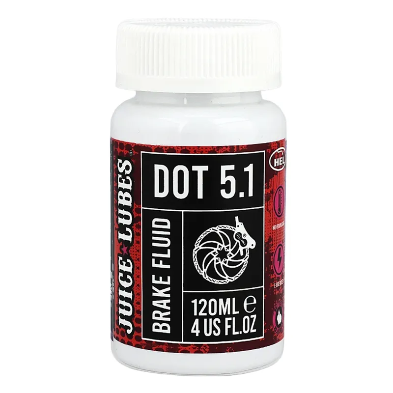 Juice Lubes DOT 5.1 120ml Brake Fluid in Red