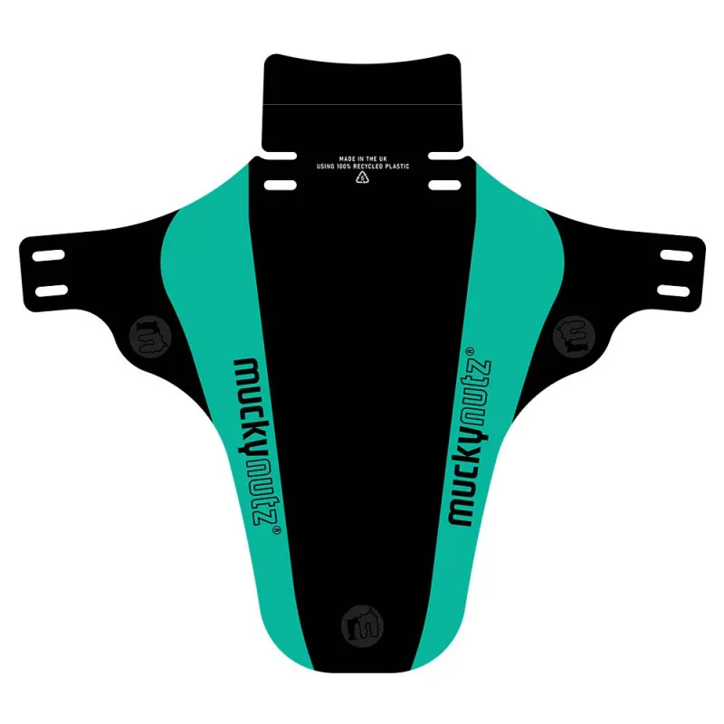 Mucky Nutz Face Fender V2 in Black/Teal