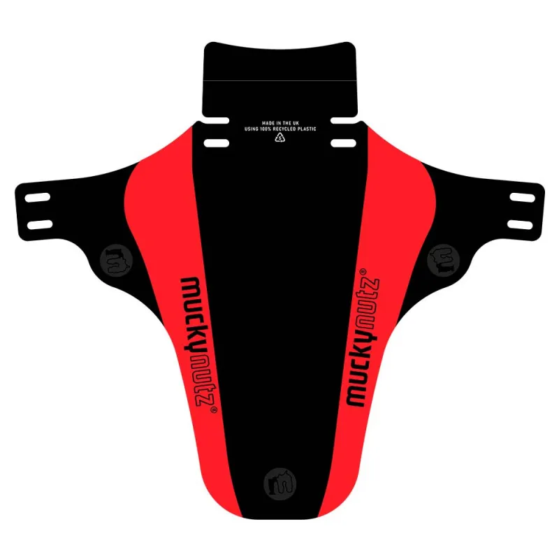 Mucky Nutz Face Fender V2 in Black/Red