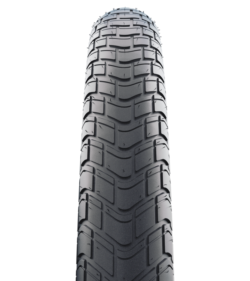 Schwalbe Motion Big Apple 28 x 2.00/2.15/2.35 Tyres in Black+Reflex-1