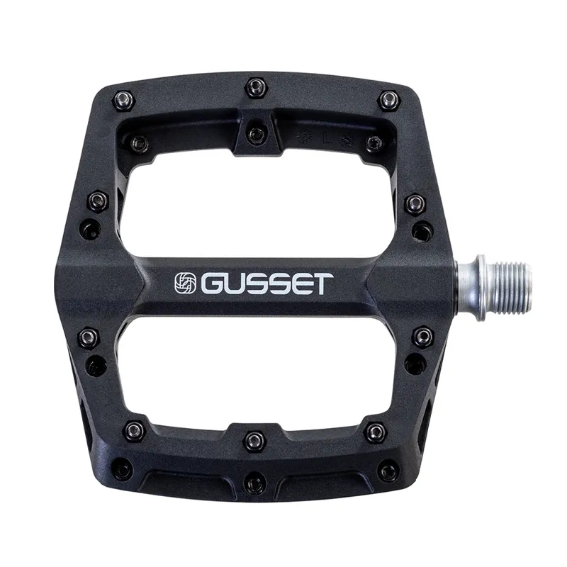 Gusset Components - Slim Jim Nylon Pedals - Black-2