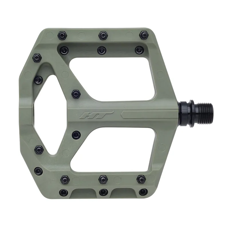HT Components PA32 Supreme-C Pedals - Olive Green