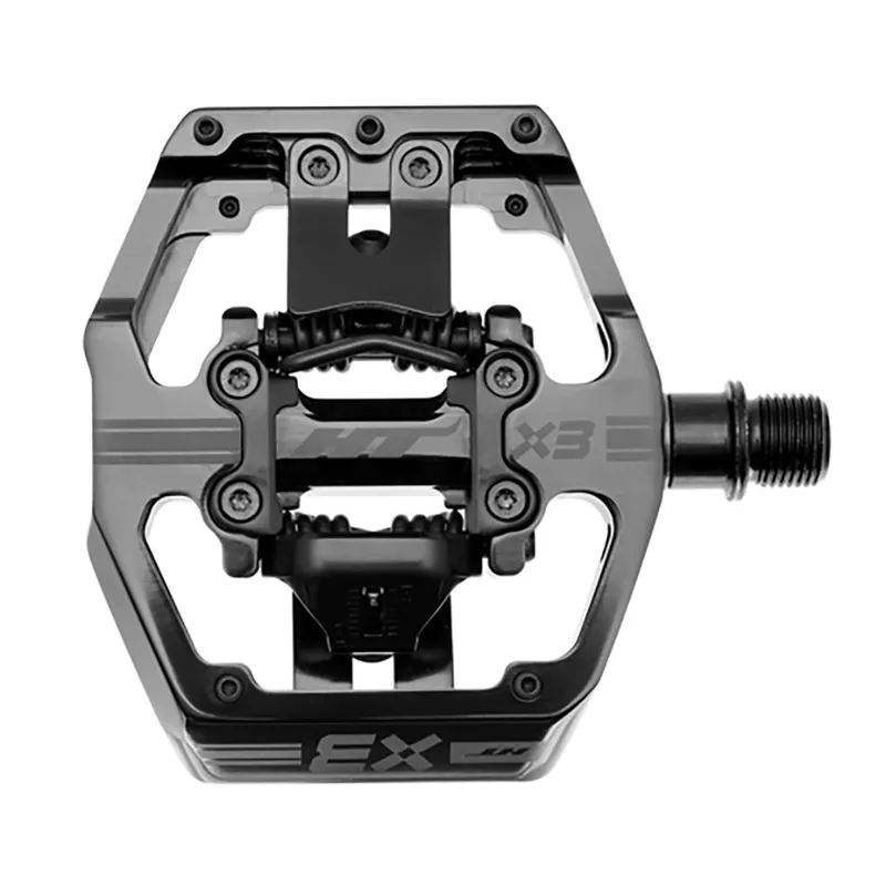 HT Components X3 DH/Enduro Pedals in Stealth Black