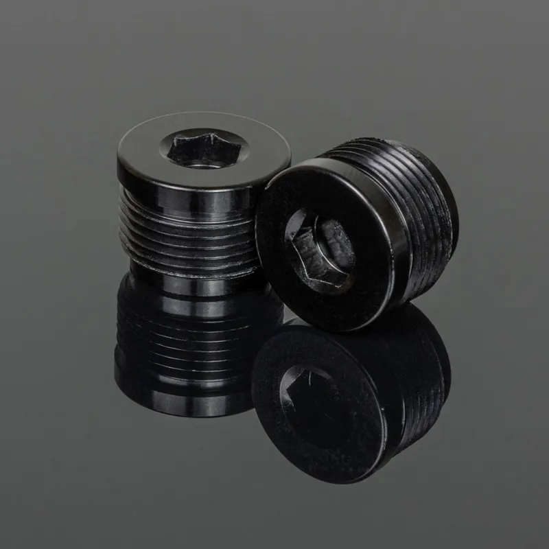 Renthal Spares - Revo-F and Revo-DHC End Caps in Black-1