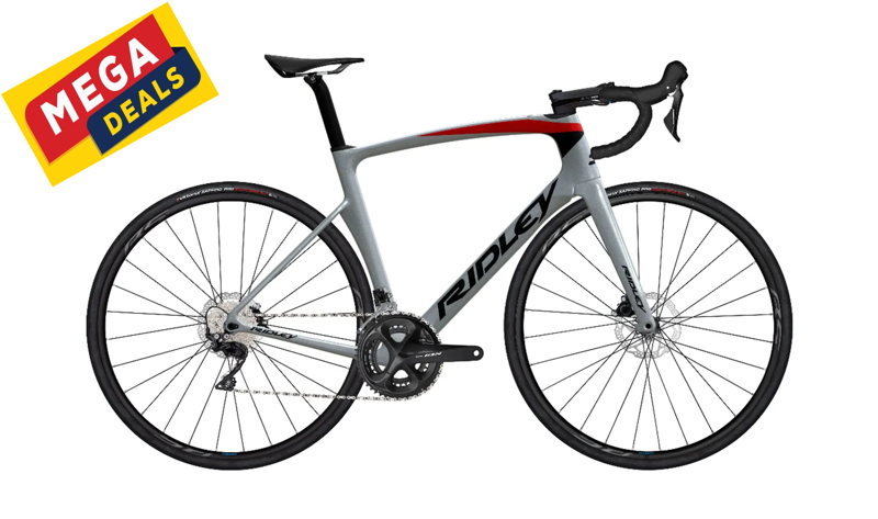 Ridley Noah Disc 105 Carbon Road Bike Medium Frame in Black / Silver 