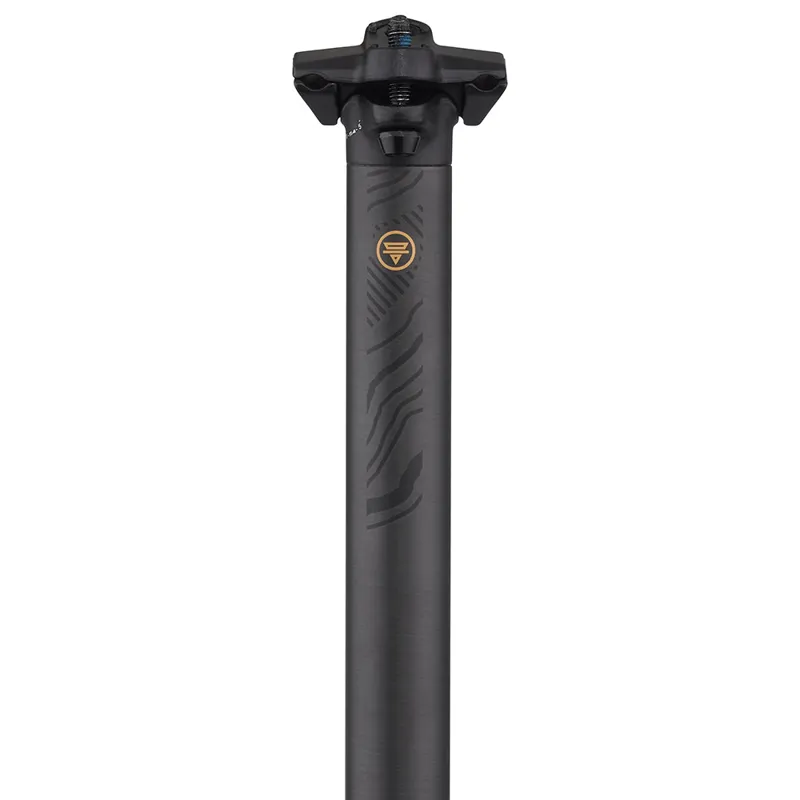 Teravail Stratum Carbon Seatpost 0 Offset in Black - 27.2/30.9/31.6mm-2