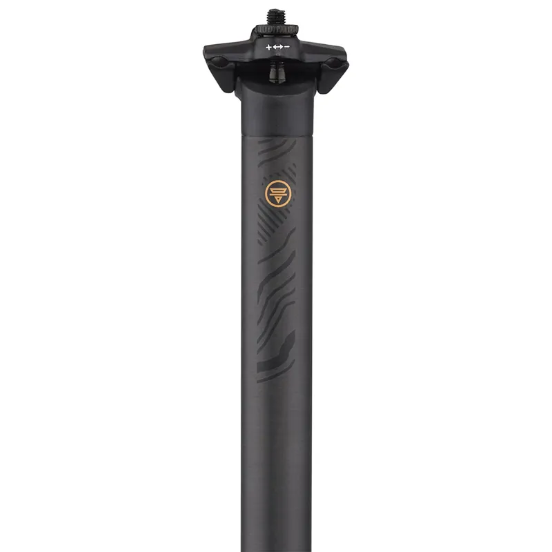 Teravail Stratum Carbon Seatpost 18 Offset in Black - 27.2/30.9/31.6mm-2