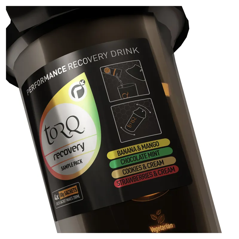 Torq Recovery Mixer Bottle Pack - 4 Mixed Flavours