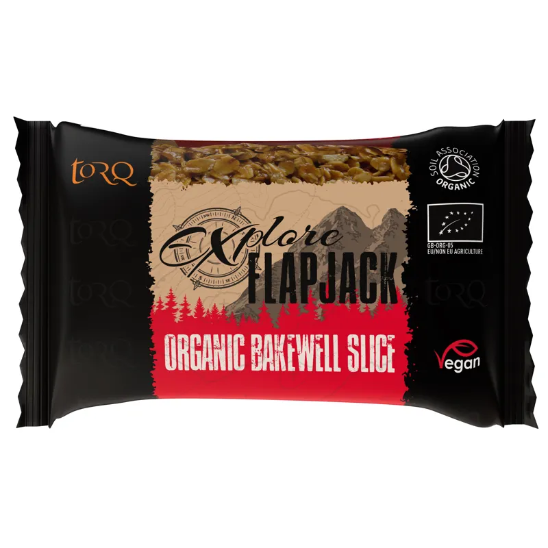 Torq Explore Flapjack 65g Bakewell Slice