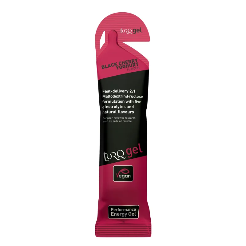Torq Energy Gel 45g Black Cherry Yoghurt