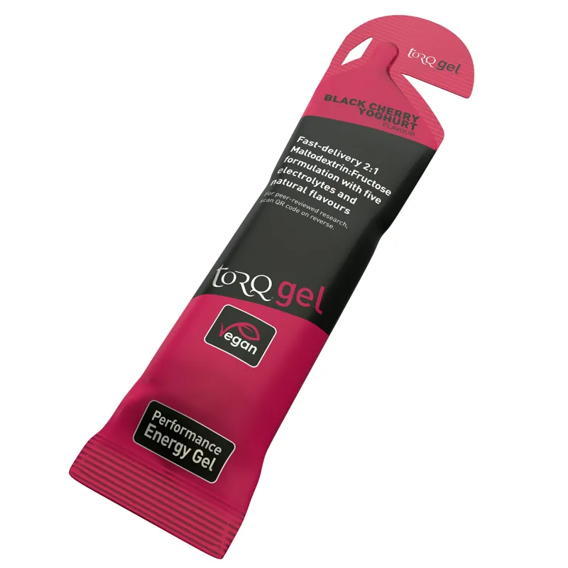 Torq Energy Gel 45g Black Cherry Yoghurt-2