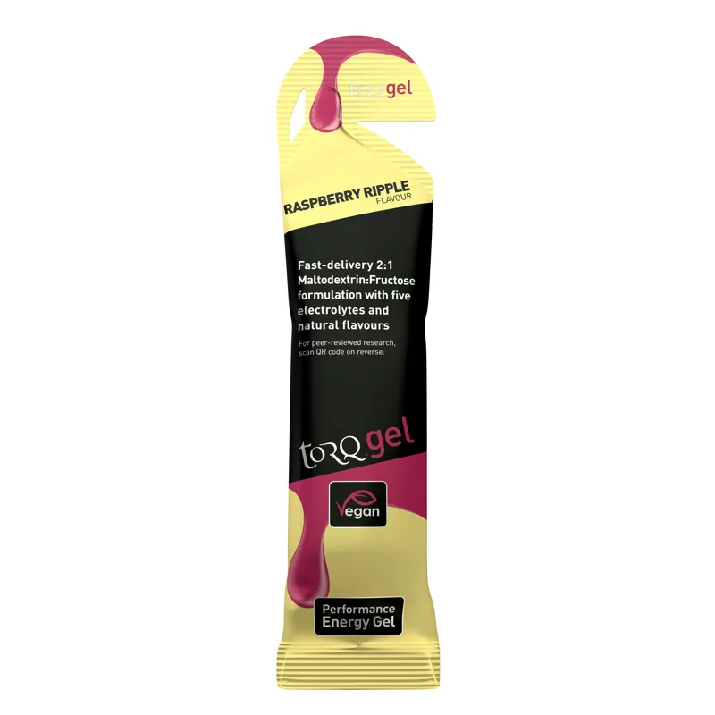 Torq Energy Gel 45g Raspberry Ripple