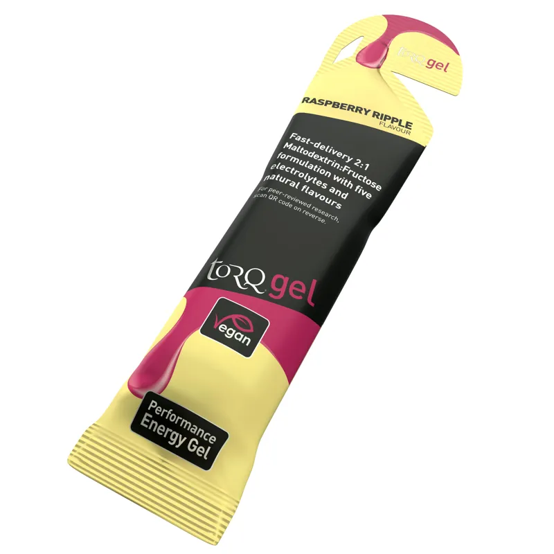 Torq Energy Gel 45g Raspberry Ripple-2