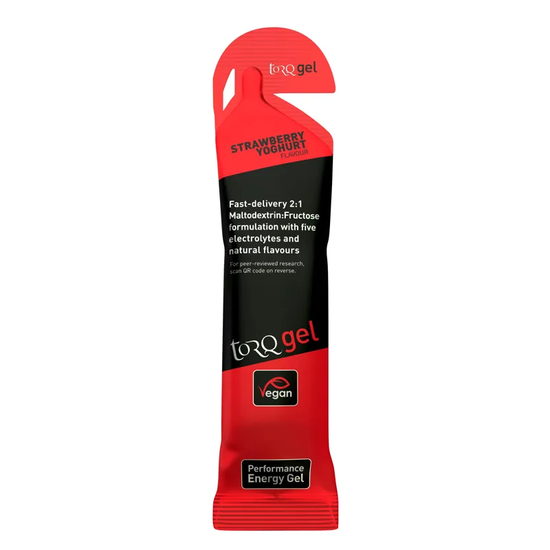 Torq Energy Gel 45g Strawberry Yoghurt