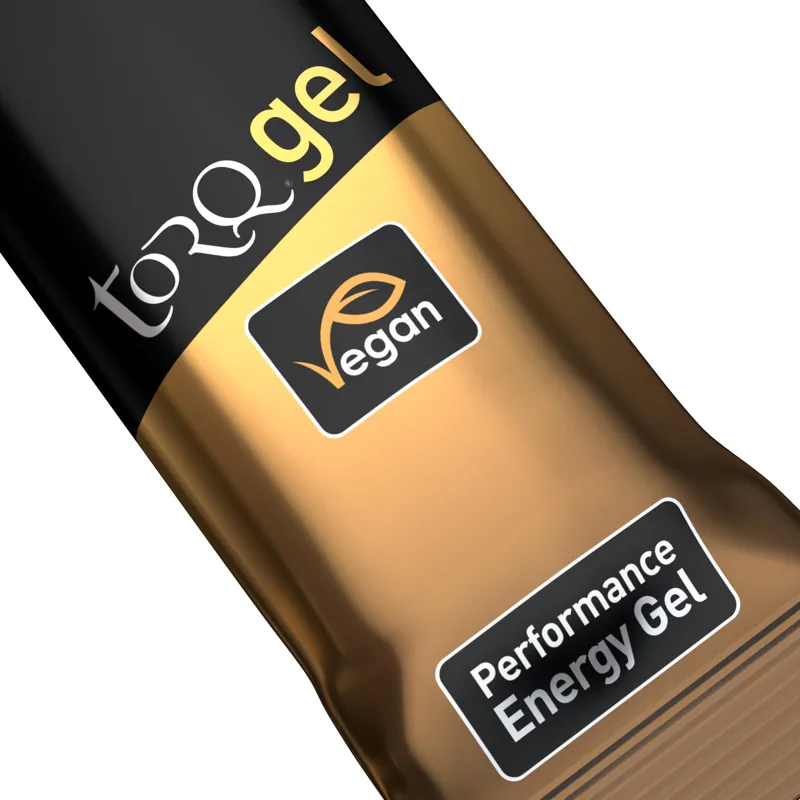 Torq Energy Gel with Guarana - Caffeinated 45g Caramel Latte-1