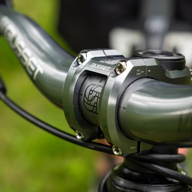 Gusset Components TS Stem - MJ Signature in Grey - 32mm or 40mm-10