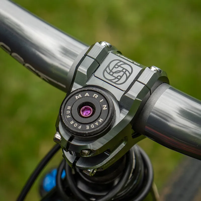 Gusset Components TS Stem - MJ Signature in Grey - 32mm or 40mm-11