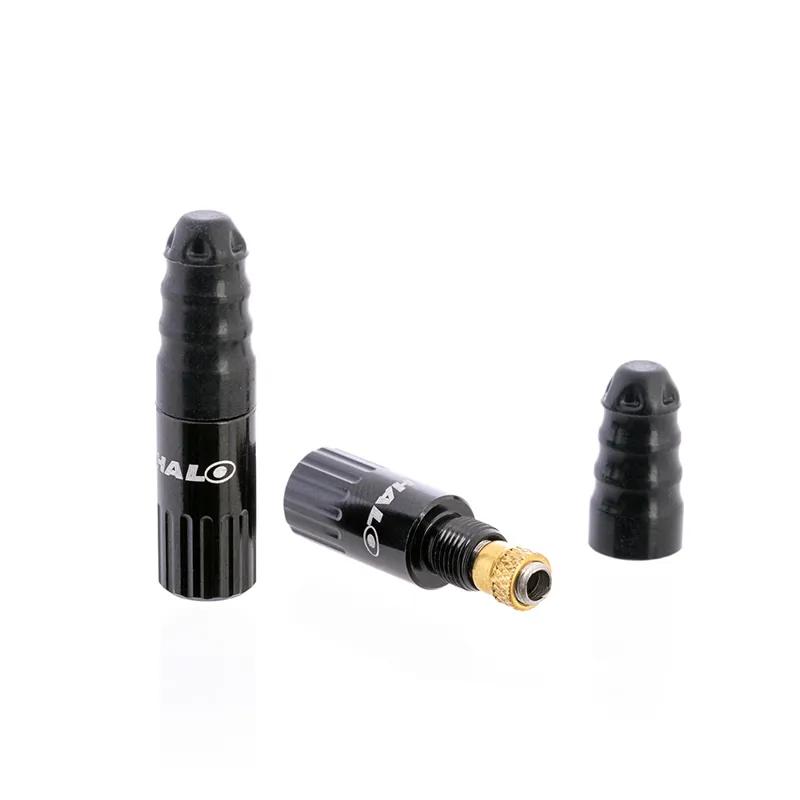 Halo Hi Flow Convertor Valves in Black