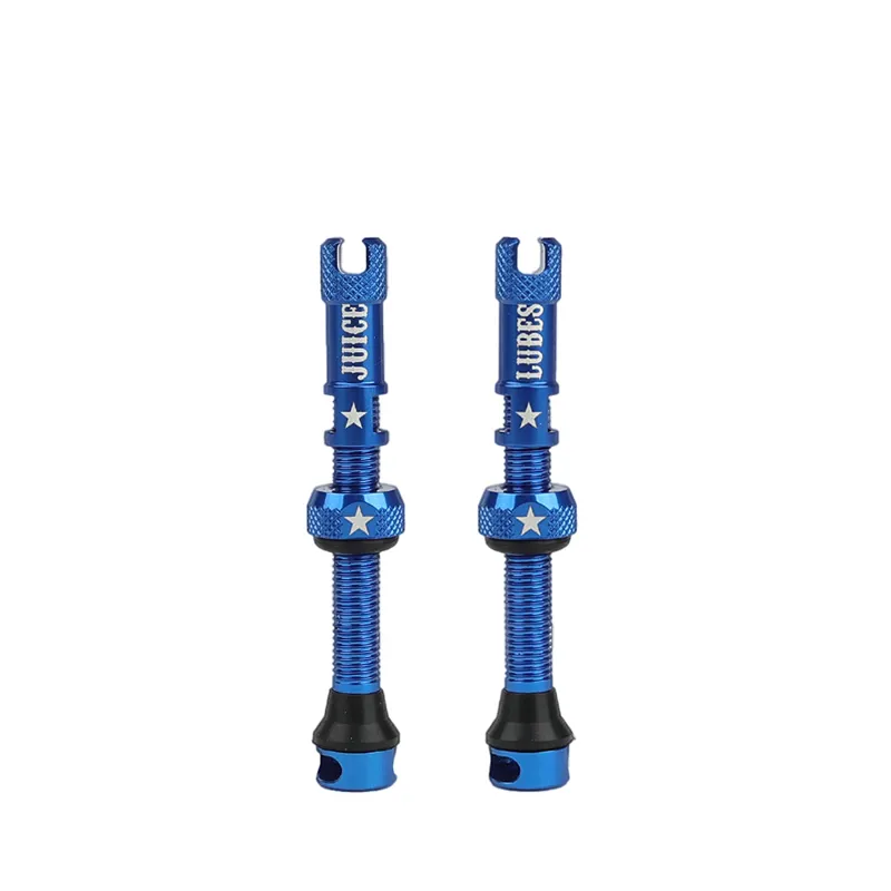 Juice Lubes Tubeless Valves - 48mm in Blue