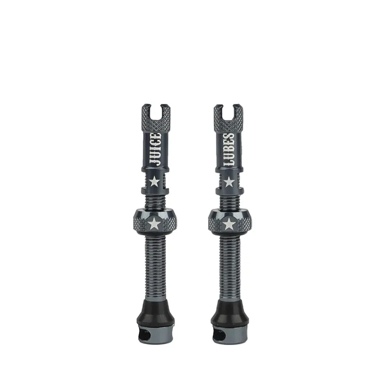 Juice Lubes Tubeless Valves - 48mm in Slate