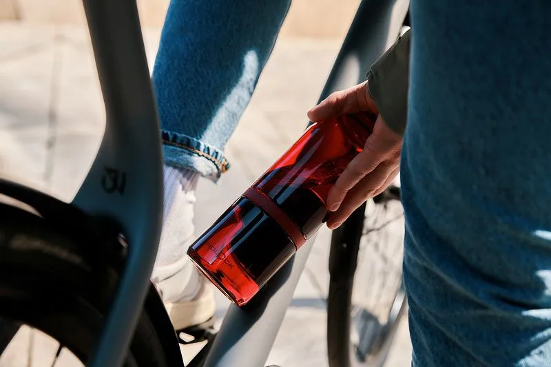 Fidlock TWIST 700 Bottle Life + Bike Base in Red-3