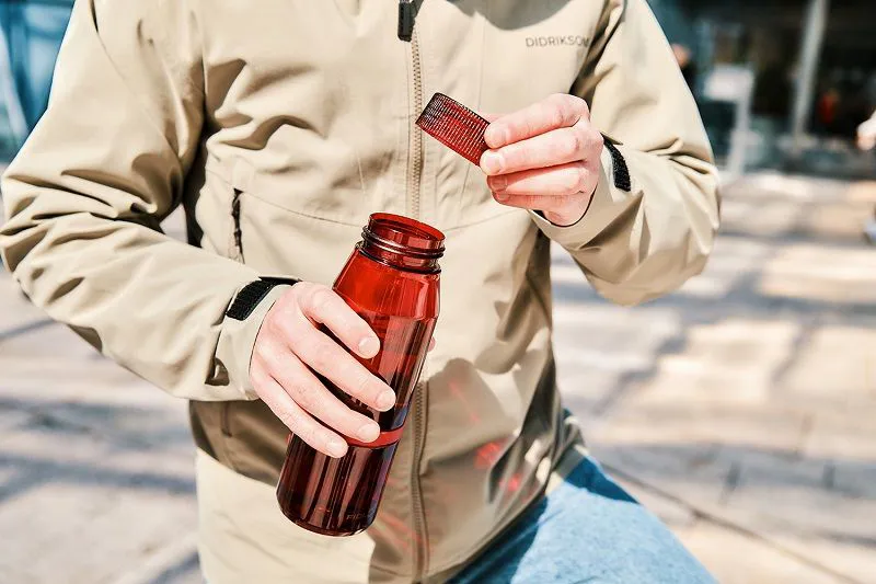 Fidlock TWIST 700 Bottle Life in Red-4