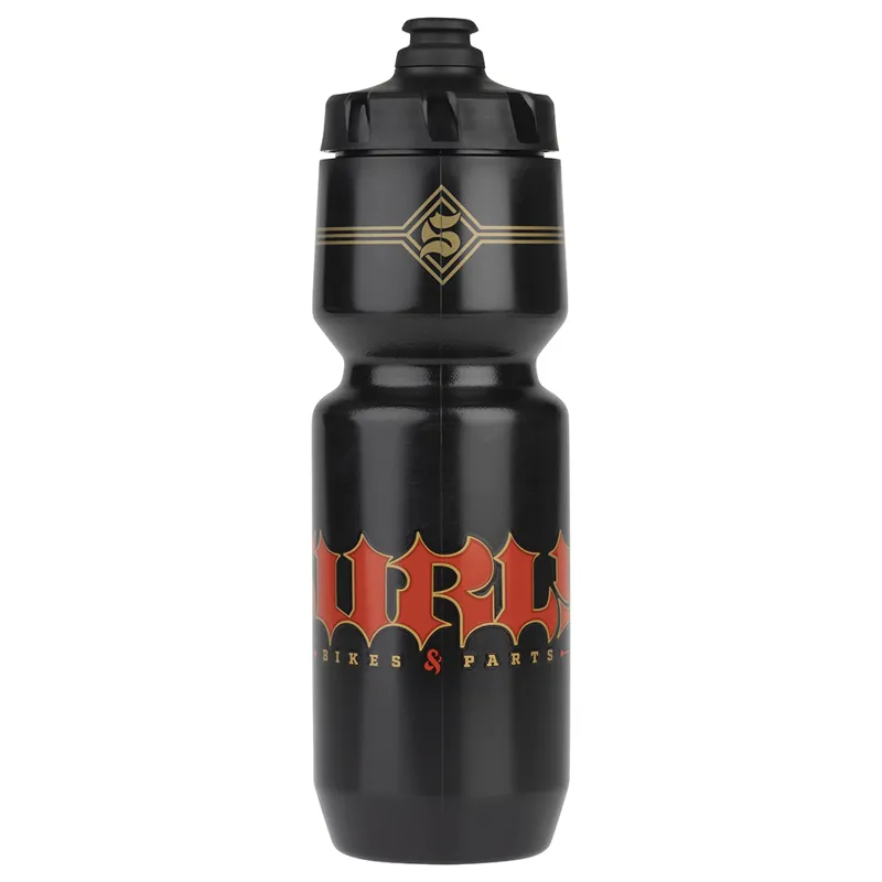 Surly Born to Lose 22oz Water Bottle in Black/Red