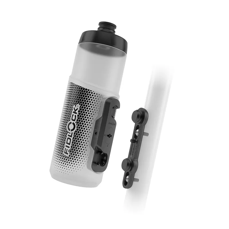 Fidlock TWIST 600 Bottle + Bike Base In Clear