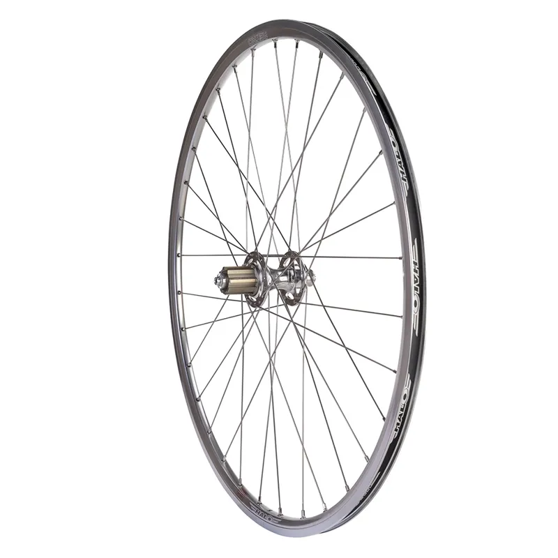 Halo Retro 700c Rear Wheels in Polished Silver