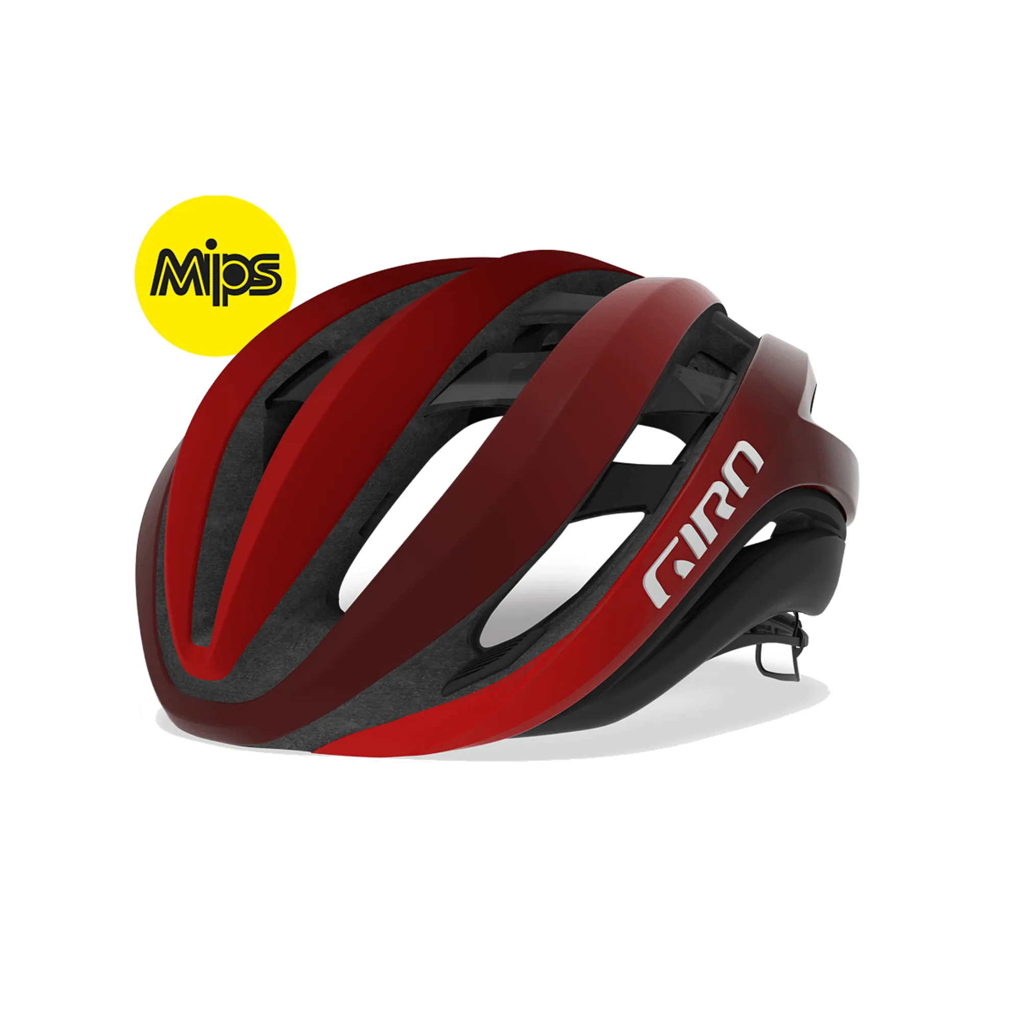 Giro Aether MIPS Matt Bright Red Dark Red Small