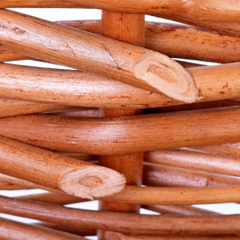 Wicker D- Basket Brown-1